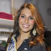 Laury Thilleman, le 29 avril 2011, participe au lancement de la boutique Lacoste.