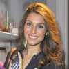 Laury Thilleman, le 29 avril 2011, participe au lancement de la boutique Lacoste.