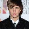 Justin Bieber assiste aux Brit Awards à la O2 Arena, à Londres, en février 2011.