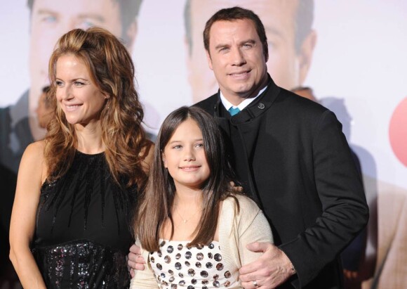 Kelly Preston, John Travolta et leur fille Ella Bleu Travolta bientôt en tournage de Gotti : Three Generations, de Barry Levinson.