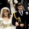 Mariage de Sarah Ferguson avec le Prince Andrew en juillet 1986