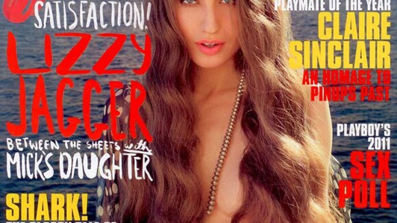Lizzy Jagger : La fille de Mick Jagger et Jerry Hall se met à nu dans Playboy !