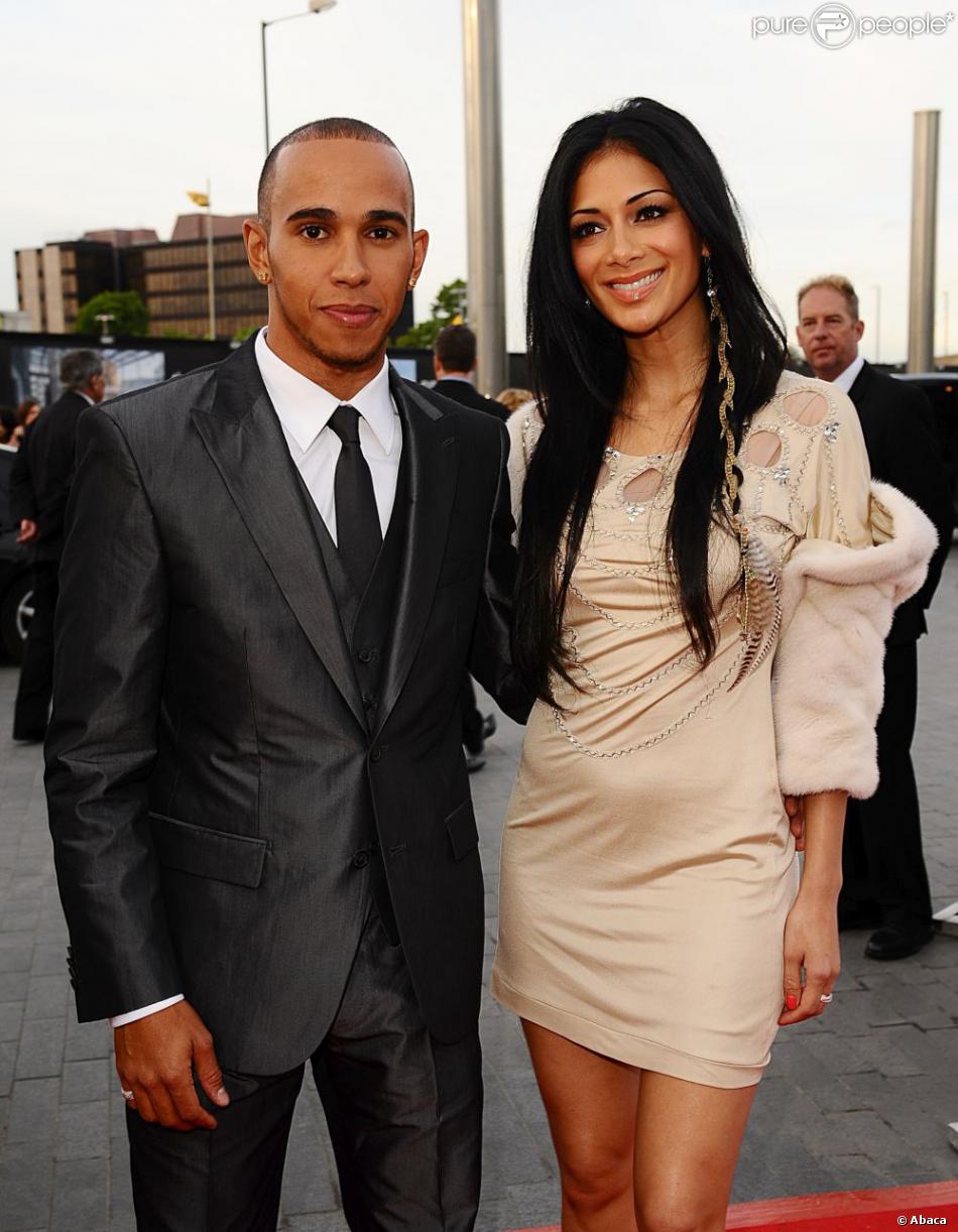 Lewis Hamilton et Nicole Scherzinger le 7 mai à Londres. Un duo glamour qui venait un instant