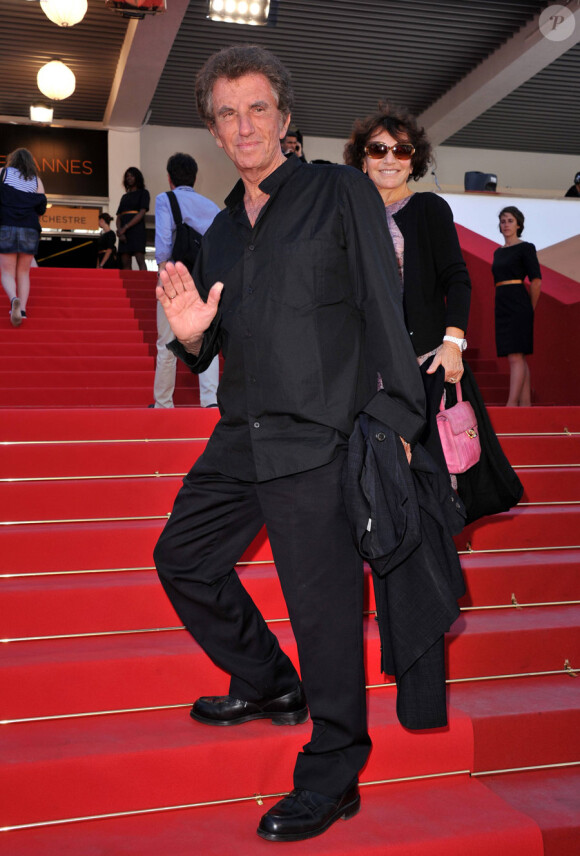 Jack Lang lors de la présentation de Pater au festival de Cannes le 17 mai 2011