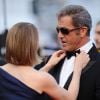 Mel Gibson et Jodie Foster, tellement complices, lors de la  présentation du Complexe du castor au festival de Cannes le 17 mai 2011