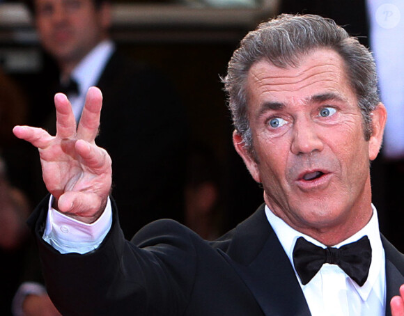 Jodie Foster et Mel Gibson lors de la présentation du Complexe du Castor au festival de Cannes le 17 mai 2011