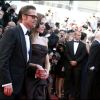 Brad Pitt et Angelina Jolie à Cannes le 16 mai 2011