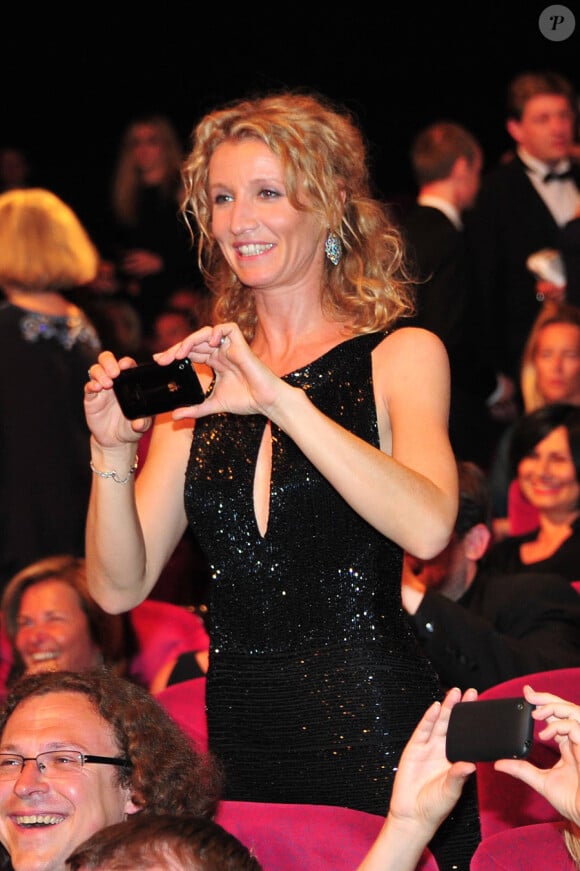 Alexandra Lamy, lors de la remise des prix du festival de Cannes le 22 mai 2011
