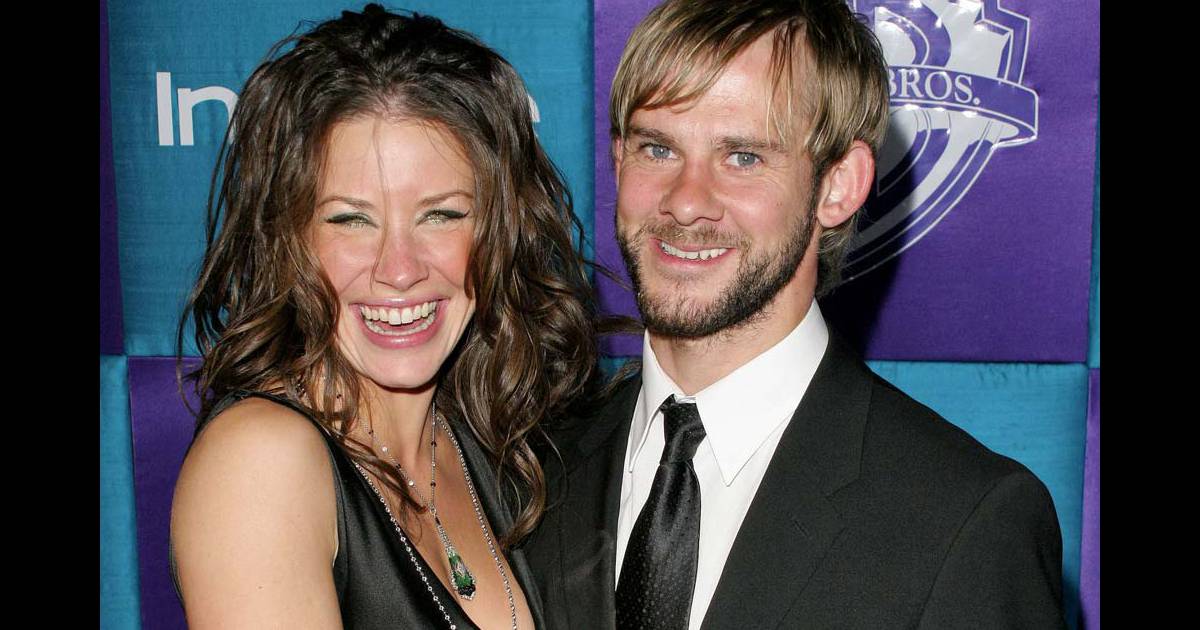 Evangeline Lilly et Dominic Monaghan, à Los Angeles, le 16 janvier 2004. Purepeople