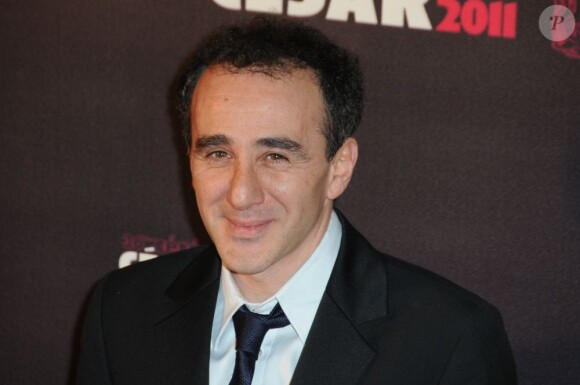 Elie Semoun à Paris, pour les César 2011, en février 2011.