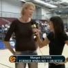 Géante (au propre comme au figuré) du basket, Margo Dydek (ci-dessus, interviewée en 2010 par une reporter d'1m87) est morte le 27 mai 2011 après 8 jours passés dans le coma...
