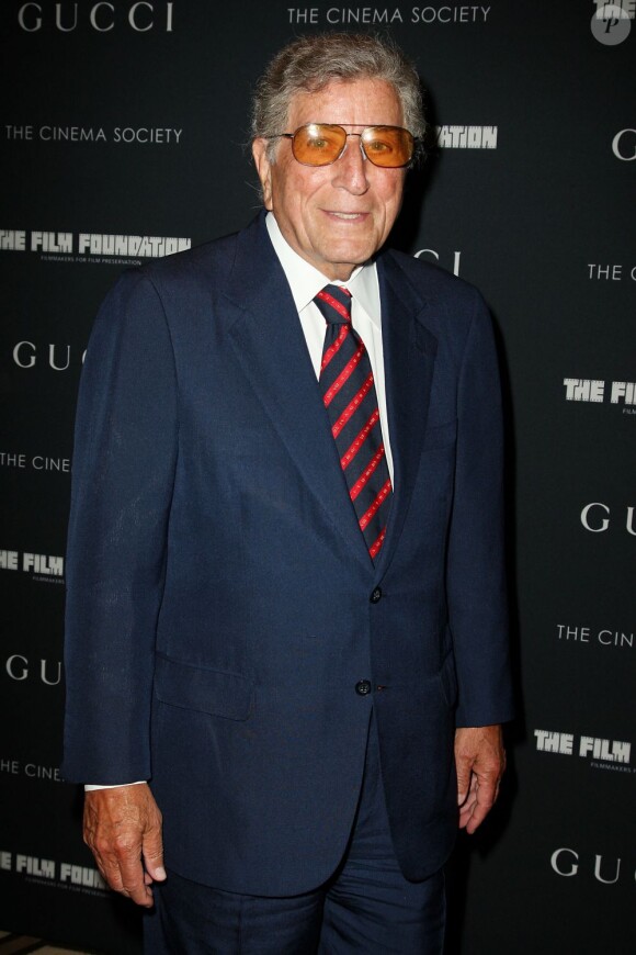 Tony Bennett à la soirée organisée par la Société du Cinéma et Gucci à New York, le 1er juin 2011