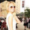 Paris Hilton est à New York pour le lancement de son émission de télé réalité, le 1er juin 2011.