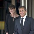 Carla et Nicolas Sarkozy le 26 mai 2011, à Deauville