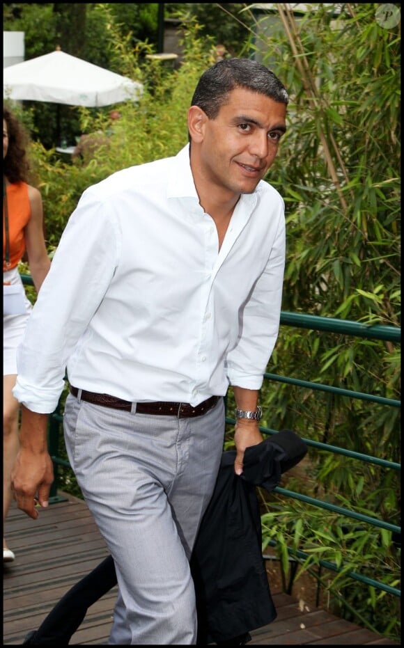 Ramzi Khiroun lors de la finale du tournoi de Roland-Garros, le 5 juin 2011.
