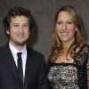 Maud Fontenoy et Guillaume Canet lors du dîner de gala de la Fondation de la navigatrice, le 8 juin 2011.