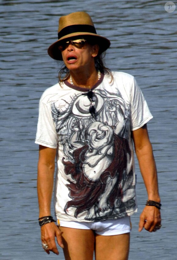 Steven Tyler, à Maui (Hawaï), le 8 juin 2011.