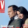 Jean-Luc Delarue et sa compagne Anissa en couverture de TV Mag, en kiosques vendredi 25 février 2011.