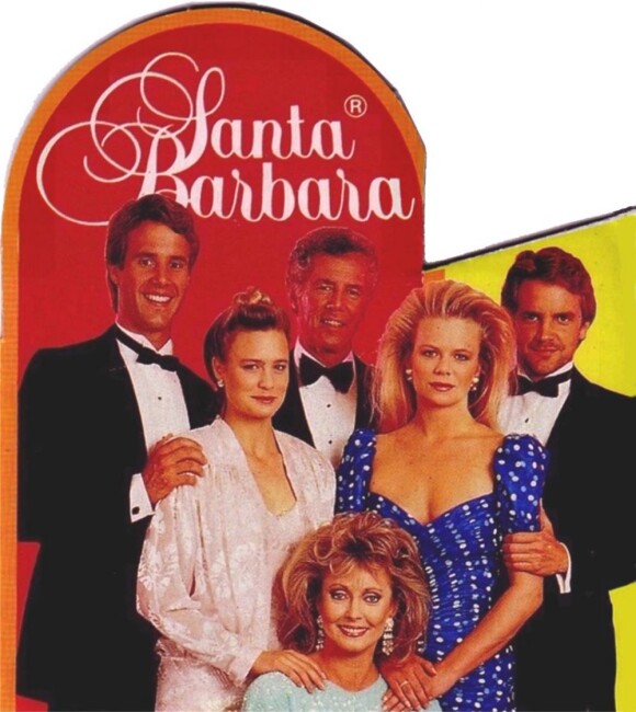 La famille Capwell au complet dans le soap opéra culte Santa Barbara !