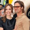 Angelina Jolie et Brad Pitt affiche leur complicité sur les tapis rouges du monde entier. Los Angeles, 22 mai 2011