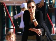 Jessica Alba, bien ronde, profite de sa jolie Honor avant l'arrivée du bébé