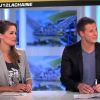 Matthieu Delormeau et Jeny Priez sur le plateau des anges de la télé réalité 2 - le mag, sur NRJ 12, mardi 14 juin.