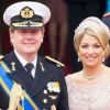 La princesse Maxima des Pays-Bas et son mari le prince Willem-Alexander le 29 avril 2011 au mariage de Kate Middleton et du prince Wiliam 