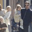 Angelina Jolie et Brad Pitt en famille et au complet  