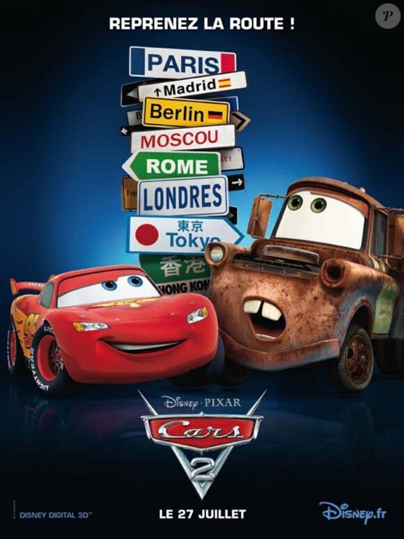 Image extraite de Cars 2 réalisé par Brad Lewis et John Lasseter, en salles le 27 juillet 2011.