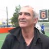 Raymond Domenech a coaché, pour le meilleur et pour le rire, l'équipe de foot de 20 Minutes pour le trophée des Médias, le 17 juin 2011.