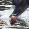 Loana s'amuse avec les dauphins, dans les Anges de la télé-réalité 2 : Miami Dreams, sur NRJ 12 le 21 juin 2011.