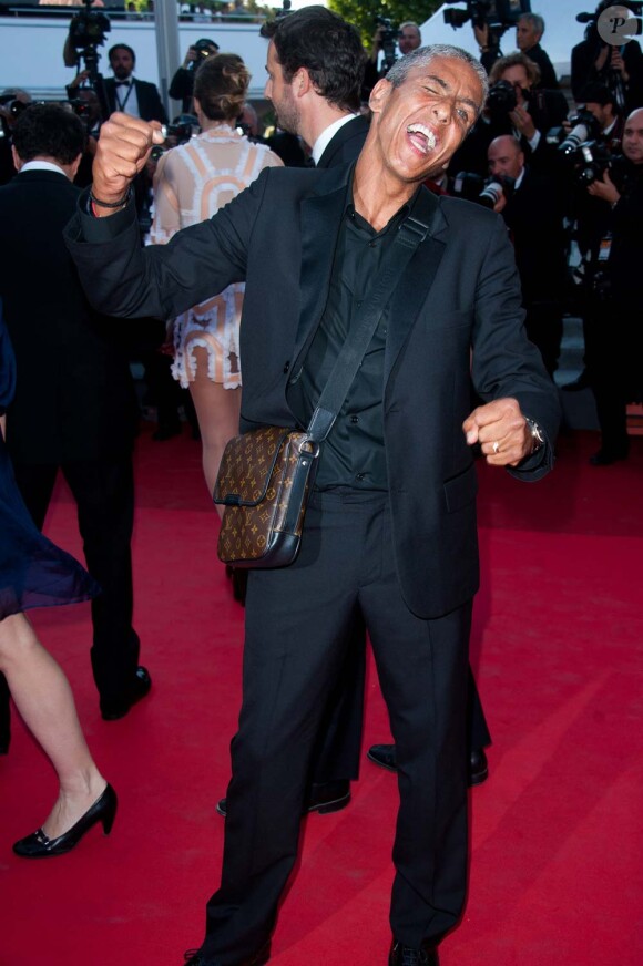 Samy Naceri au festival de Cannes, le 21 mai 2011.
