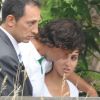 Ouf, enfin un peu d'intimité... Rafael Nadal est allé fêter son triomphe de Roland-Garros 2011 à Disneyland Paris, le 6 juin 2011, avec sa petite amie Xisca Perello.