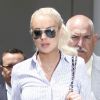 Lindsay Lohan sort du tribunal Airport Branch Courthouse à Los Angeles, le 23 juin 2011