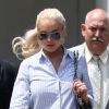 Lindsay Lohan sort du tribunal le 23 juin 2011 à Los Angeles