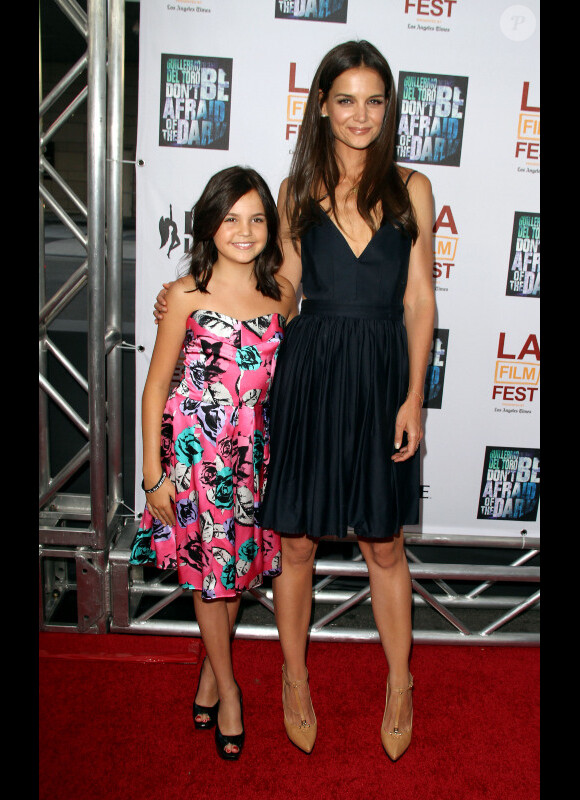 Katie Holmes et Bailee Madison lors de l'avant-première à Los Angeles le 26 juin 2011 du film Don't Be Afraid of the Dark