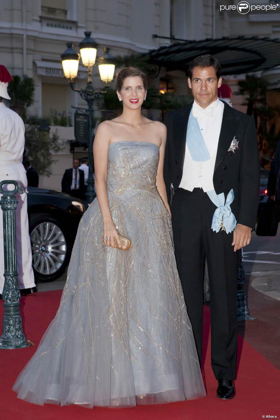 Le prince LouisAlphonse de Bourbon et sa femme Maria Margarita sur le