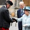 Le 6 juillet 2011, la reine Elizabeth II découvrait le palais James V restauré (en partie) tel qu'à la Renaissance, au château écossais de Stirling.