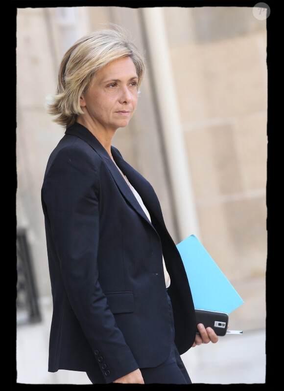 Valérie Pécresse a assisté à la décoration d'Anna Wintour par Nicolas Sarkozy le 6 juillet 2011 à l'Elysée.