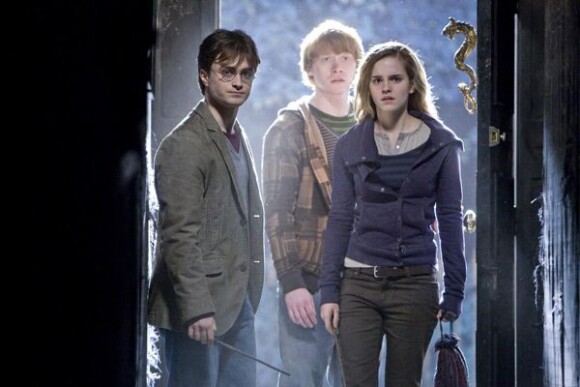 Emma Watson (Hermione), Rupert Grint (Ron) et Daniel Radcliffe (Harry) dans le film Harry Potter et les Reliques de la mort - partie I en 2010