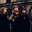 Emma Watson (Hermione), Rupert Grint (Ron) et Daniel Radcliffe (Harry) dans le film Harry Potter et la Chambre des secrets - 2002 