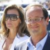 Valérie Trierweiler et François Hollande à la Rochelle en août 2010