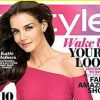 Katie Holmes en couverture d'In Style, août 2011.