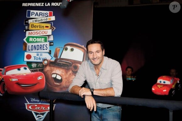 Gilles Lellouche dans les coulisses de Cars 2 pour le doublage du film