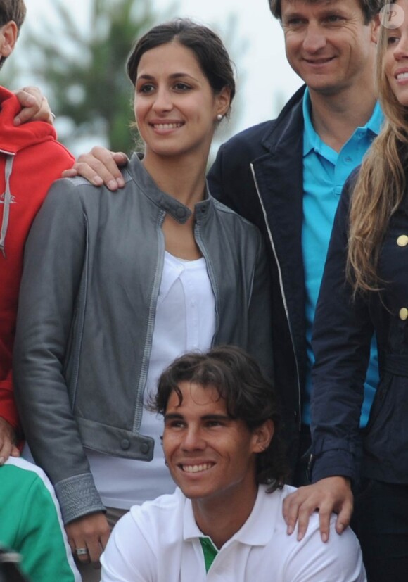 Rafael Nadal et Xisca en juin 2011 à Disneyland Paris, au lendemain de la victoire de l'Espagnol à Roland-Garros.