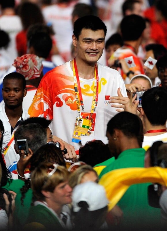 Yao Ming lors des JO de Pékin 2008.