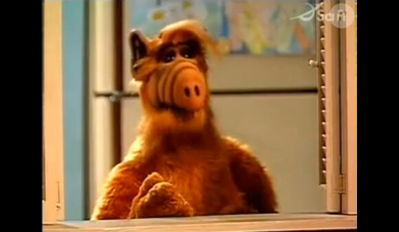 Alf, adorable extraterrestre, star de la série éponyme.