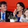 Ernst Auguste de Hanovre, Caroline de Monaco et leur fille Alexandra, à Monaco, le 28 juin 2008.