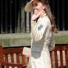 Kate Middleton arrive au mariage de Zara Phillips et de Mike Tindall, à Edimbourg, le 30 juillet 2011.