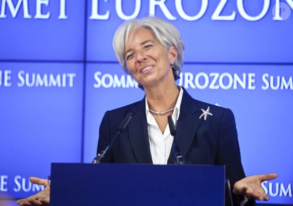 Christine Lagarde le 21 juillet 2011.